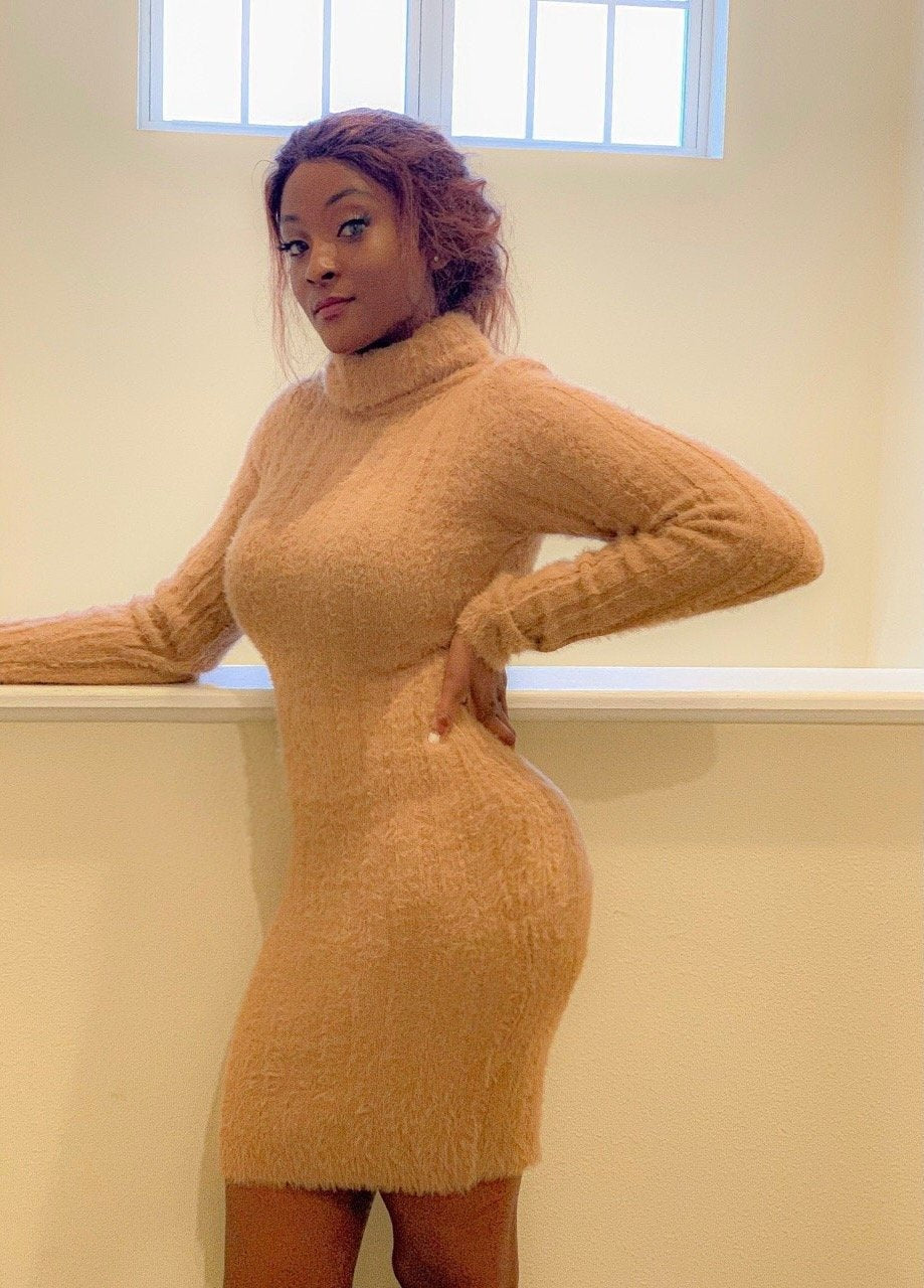 Teddy Sweater Dress - LeClair Clothing Boutique